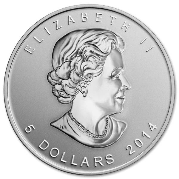 Silver Canadian Maple Leaf 1 oz - image 1