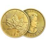 Złota moneta Liść Klonowy 1 oz