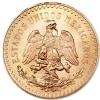 Złota moneta 50 peso Meksyk awers