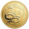 Złota moneta Australijski Lunar II Rok Węża 1oz rewers