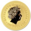 Złota moneta Australijski Lunar I Rok Bawołu 1 oz awers