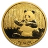 Złota moneta lokacyjna Chińska Panda 15g rewers