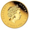 Złota moneta inwestycyjna Australijski Kangur 1/4 oz awers