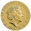 Złota moneta Bestie Królowej: Lew Angielski 1/4 oz awers