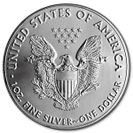 Srebrna moneta Amerykański Orzeł 1 oz rewers