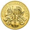 Złota moneta Wiedeńscy Filharmonicy 1/4 oz rewers