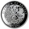Srebrna moneta Bhutan Lunar Rok Koguta 1 oz awers