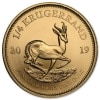 Złota moneta inwestycyjna Krugerrand 1/4 oz awers
