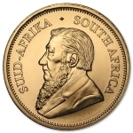 Złota moneta Krugerrand 1 oz rewers