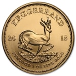 Złota moneta Krugerrand 1 oz awers