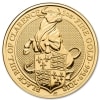 Złota moneta Bestie Królowej: Czarny Byk z Clarence 1 oz rewers