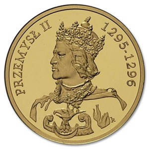 Złota moneta NBP rewers