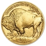 Złota moneta Amerykański Bizon 1 oz awers