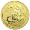Złota moneta Australijski Lunar II Rok Małpy rewers