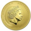 Złota moneta Australijski Lunar II Rok Małpy awers