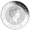 Srebrna moneta Australijska 1oz awers