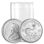 Zestaw 25 szt. srebrnych monet Krugerrand 1oz