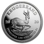 Srebrna moneta Krugerrand 1oz rewers