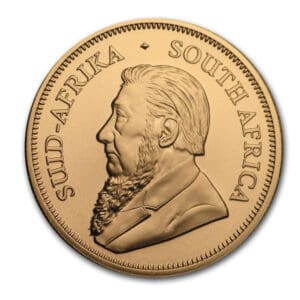 Złota moneta Krugerrand 1oz rewers