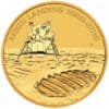 Złota moneta Apollo11 50'Rocznica Lądowania 1 oz rewers