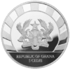 Srebrna moneta Giganci Epoki Lodowcowej Nosorożec Włochaty 1 oz awers