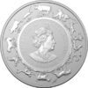 Srebrna moneta Lunar RAM Rok Bawołu 1 oz awers