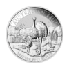 Srebrna moneta Australijskie Emu 1oz rewers