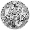 Srebrna moneta smok dragon 1oz rewers
