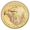 Złota moneta Orzeł Amerykański 1/4 oz 2021 rewers