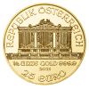 Złota moneta Wiedeńscy Filharmonicy 1/4 oz 2021 awers