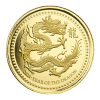 Złota moneta Samoa Rok Smoka 1 oz 2024 rewers
