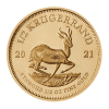 Złota moneta Krugerrand 1/2 oz 2021 awers