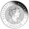 Srebrna moneta Kookaburra 1 oz 2021 awers