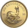 Złota moneta Krugerrand 1/10 oz 2021 awers