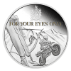Srebrna moneta James Bond 007 Tylko dla Twoich oczu 40 rocznica 1 oz 2021 rewers