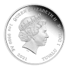 Srebrna moneta James Bond 007 Tylko dla Twoich oczu 40 rocznica 1 oz 2021 awers