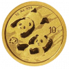 Złota moneta Chińska Panda 1g 2022 rewers