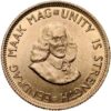 Złota moneta 2 Randy Republika Południowej Afryki lata losowe awers