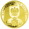 Złota moneta 180 lat bankowości centralnej w Polsce 200 zł 2009 NBP awers