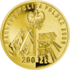 Złota moneta Polska droga do wolności: Wybory 4 czerwca 1989 r. 200 zł 2009 NBP awers