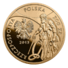 Złota moneta Cyprian Norwid 200 zł 2013 NBP awers