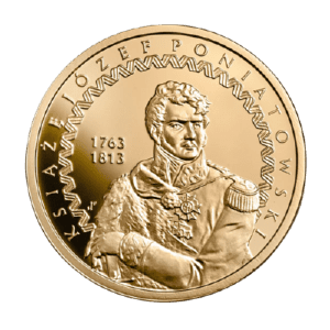 Złota moneta 200. rocznica śmierci księcia Józefa Poniatowskiego 200 zł 2013 NBP rewers