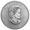 Srebrna moneta Kanadyjski Liść Klonowy 1 oz 2022 awers