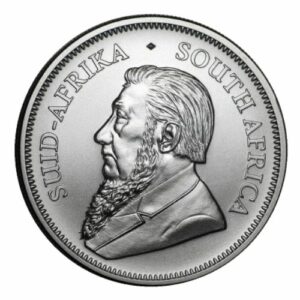 Srebrna moneta Krugerrand 1 oz 2021 rewers