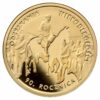 Złota moneta 90. rocznica odzyskania niepodległości 50 zł 2008 NBP rewers