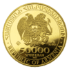 Złota moneta Arka Noego 1 oz 2022 awers