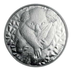 Srebrna moneta Koala 1 oz 2007 rewers