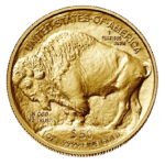 Złota moneta Amerykański Bizon 1 oz 2022 awers