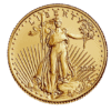 Złota moneta Orzeł Amerykański 1/10 oz 2022 awers