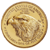 Złota moneta Orzeł Amerykański 1/10 oz 2022 rewers